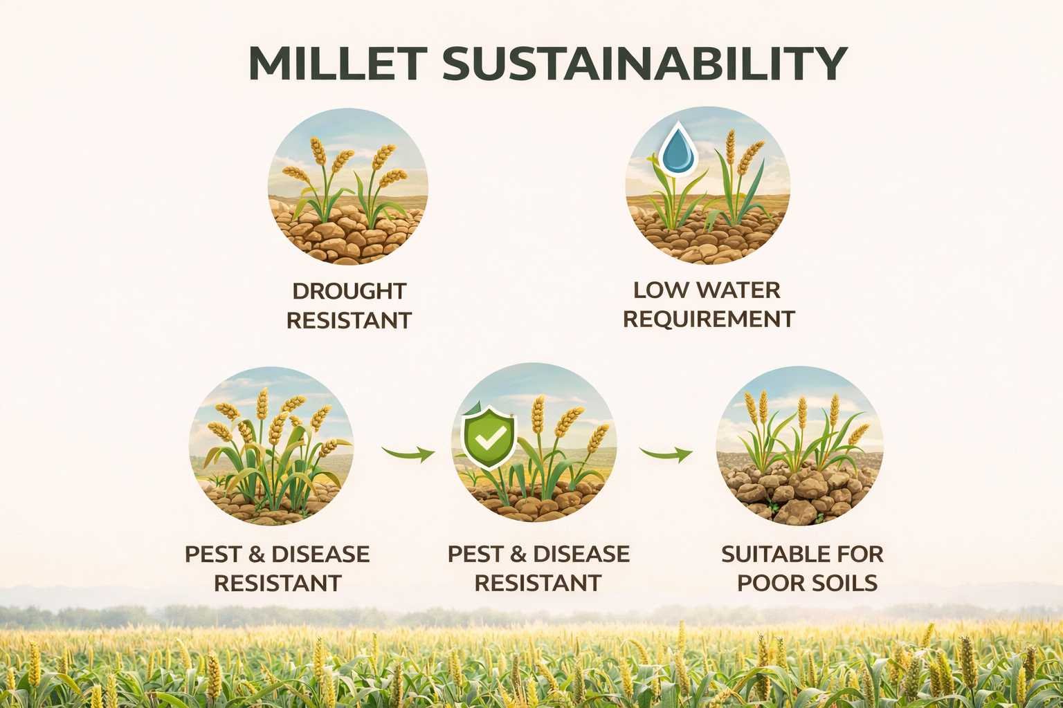 Important Millets Complete Guide to Millets: Types, Benefits, Nutrition & Uses
